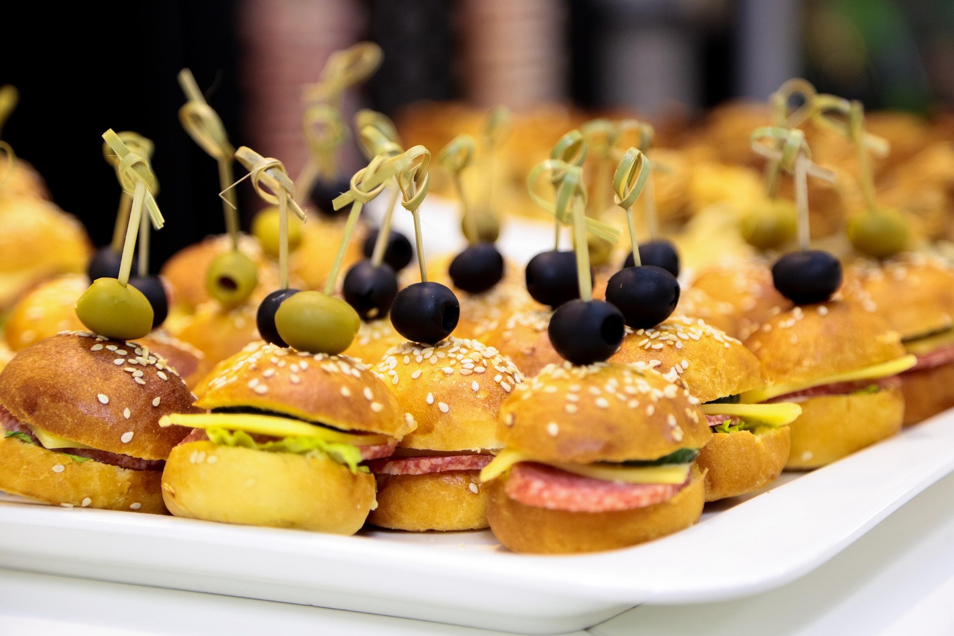 Mini-burgers cocktail dinatoire Lyon